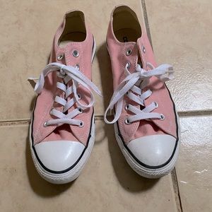 Light Pink Converse Low-Top